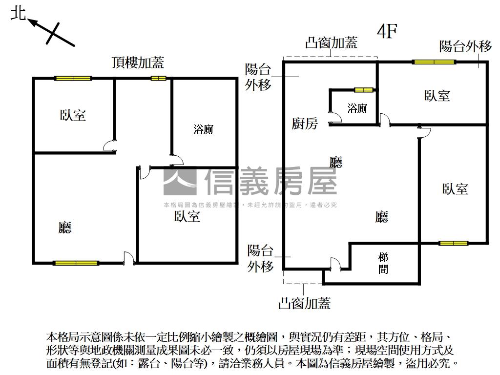 長安街優質頂加房屋室內格局與周邊環境