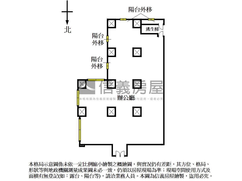 東科辦公房屋室內格局與周邊環境