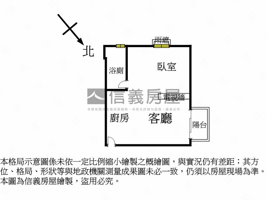 市政Ａ＋Ａ邊間１房平車房屋室內格局與周邊環境