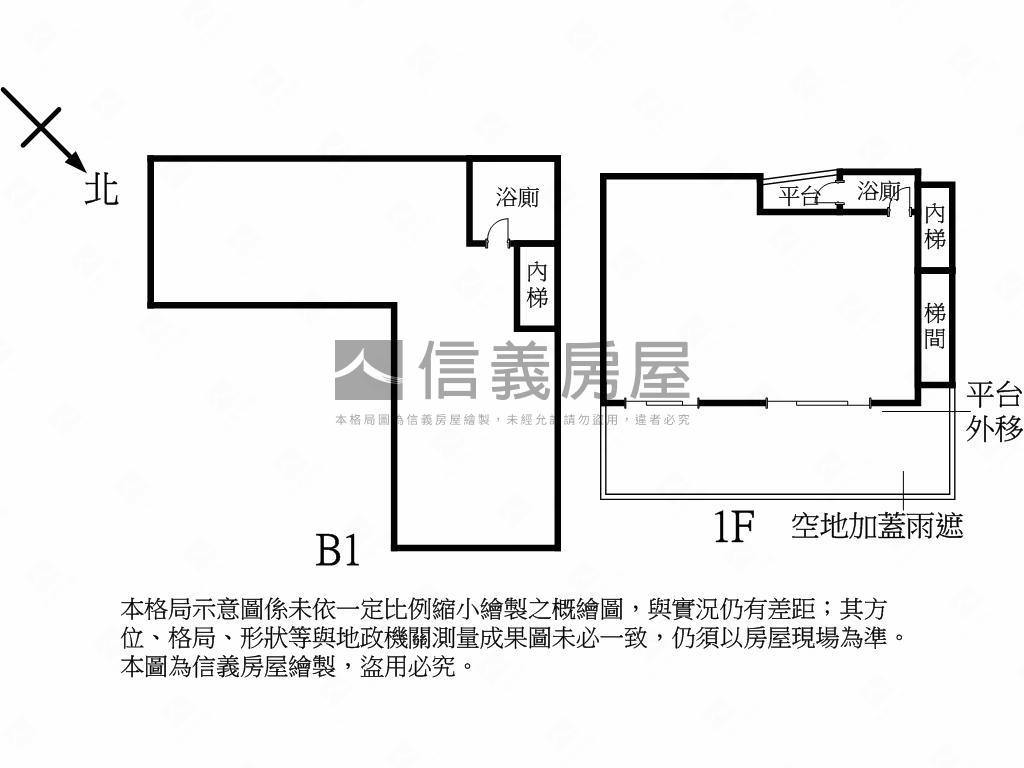 挑高面寬稀有一樓店辦房屋室內格局與周邊環境