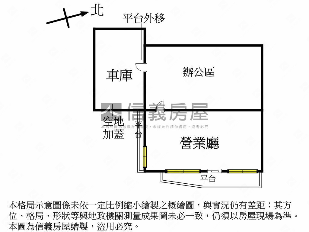 稀！忠孝新生旁角間大店面房屋室內格局與周邊環境