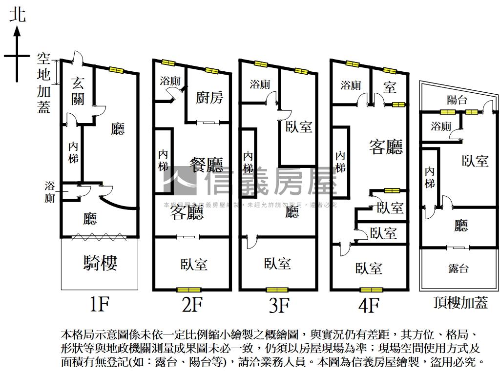 福和寶藏珍稀透天店面房屋室內格局與周邊環境