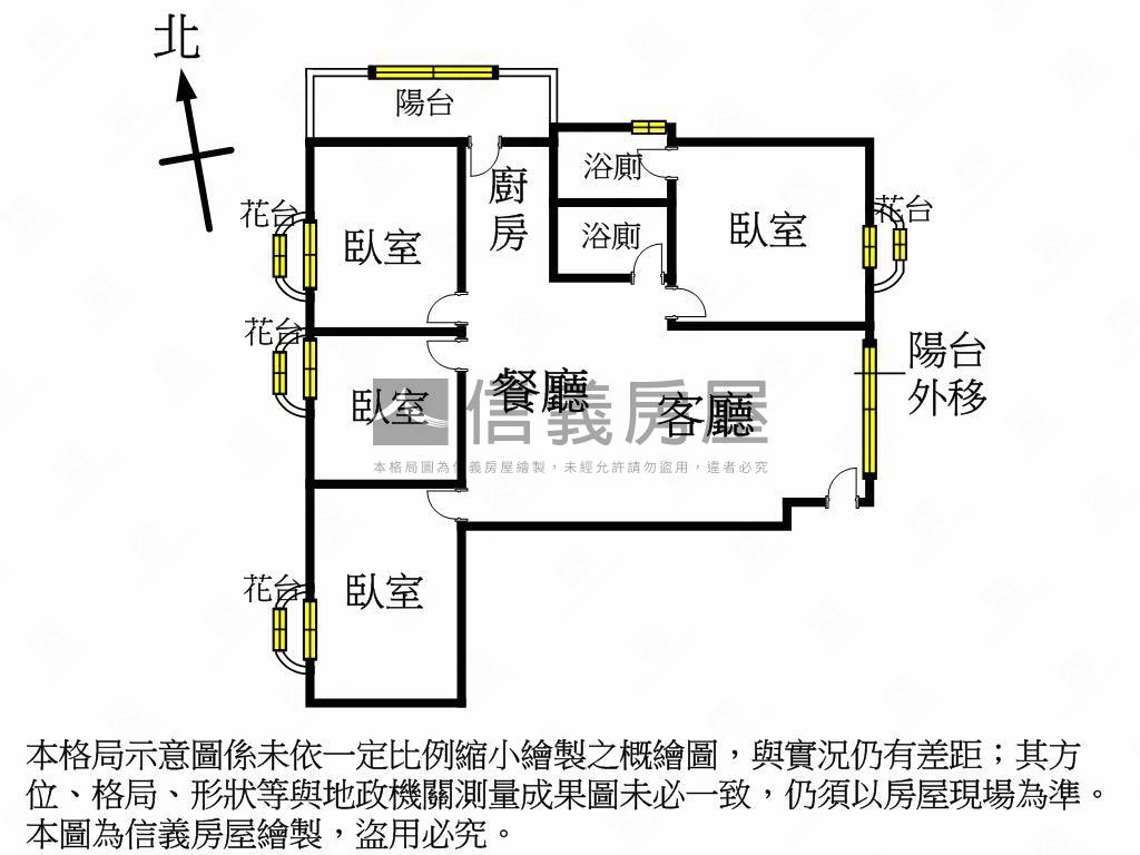 近南區四房車位裝潢戶房屋室內格局與周邊環境