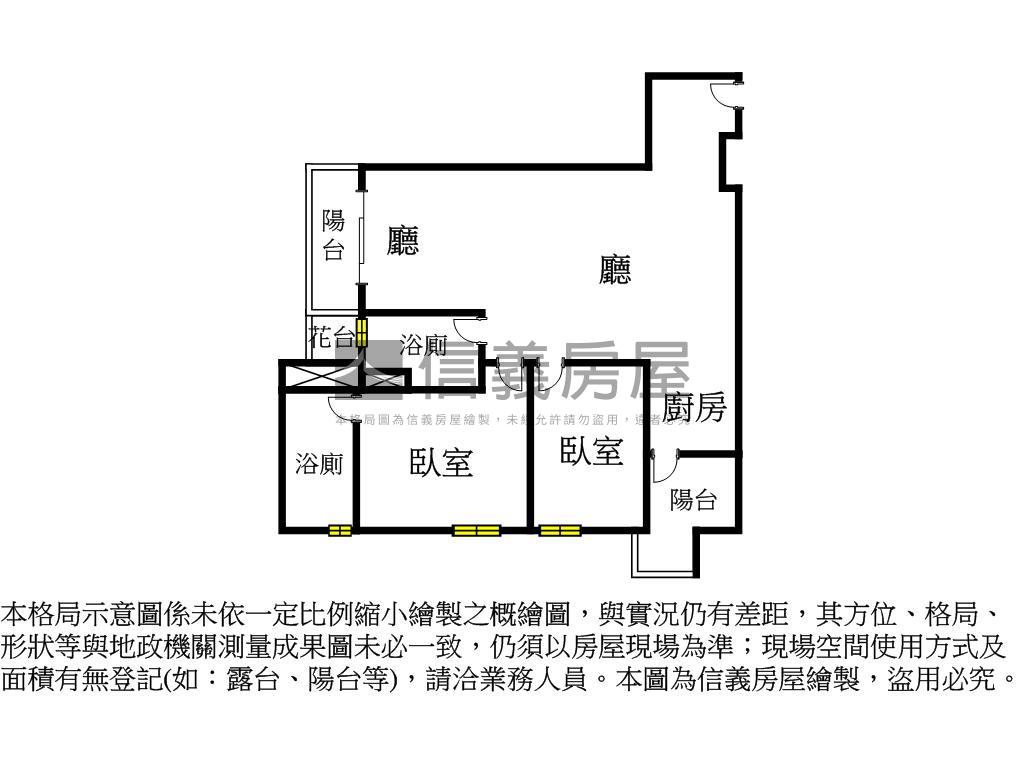 悅見山Ｂ２格局房屋室內格局與周邊環境