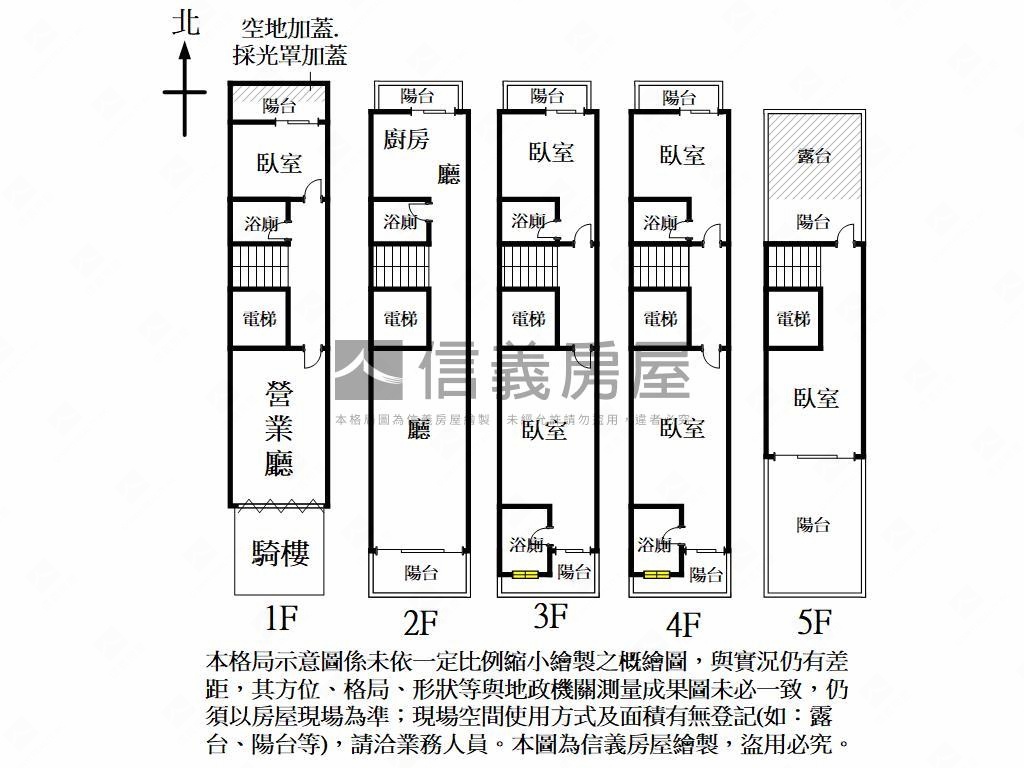 正路ＳＲＣ新落成電梯透天房屋室內格局與周邊環境