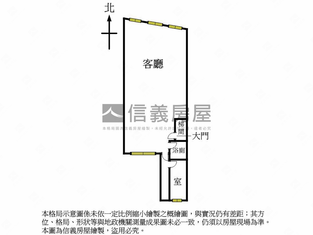 廈門街亮亮公寓房屋室內格局與周邊環境
