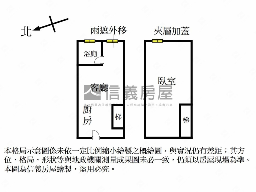采舍近公園挑高小套房房屋室內格局與周邊環境