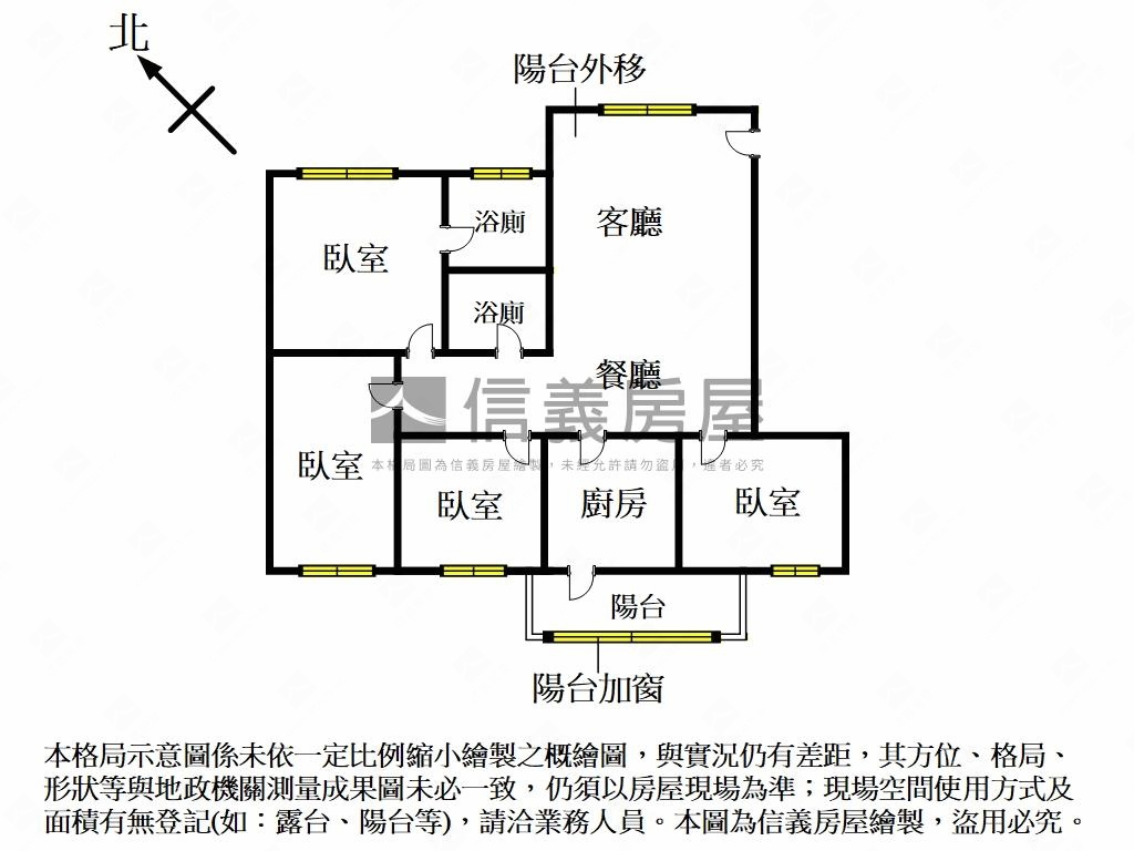 一馬當先綠如意優質大四房房屋室內格局與周邊環境