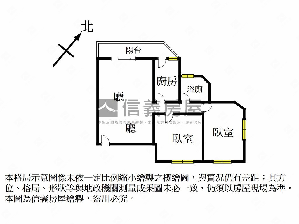 新接⭐雙捷運⭐公寓三樓房屋室內格局與周邊環境