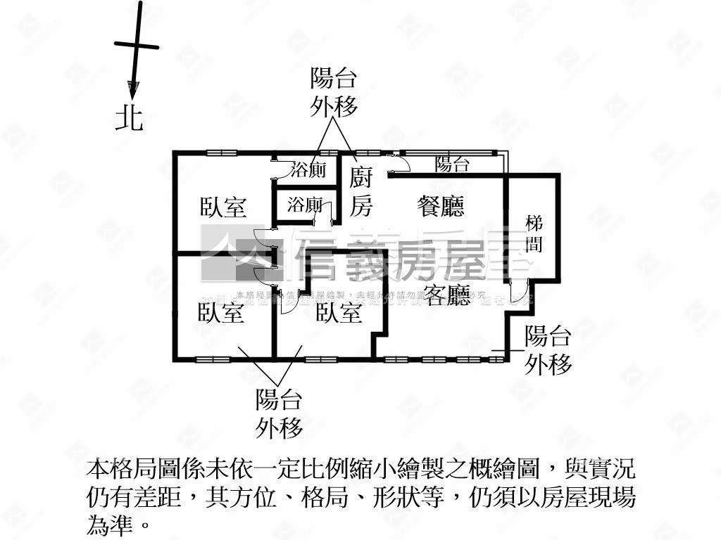 龍安龍門校園旁方正靓三房房屋室內格局與周邊環境