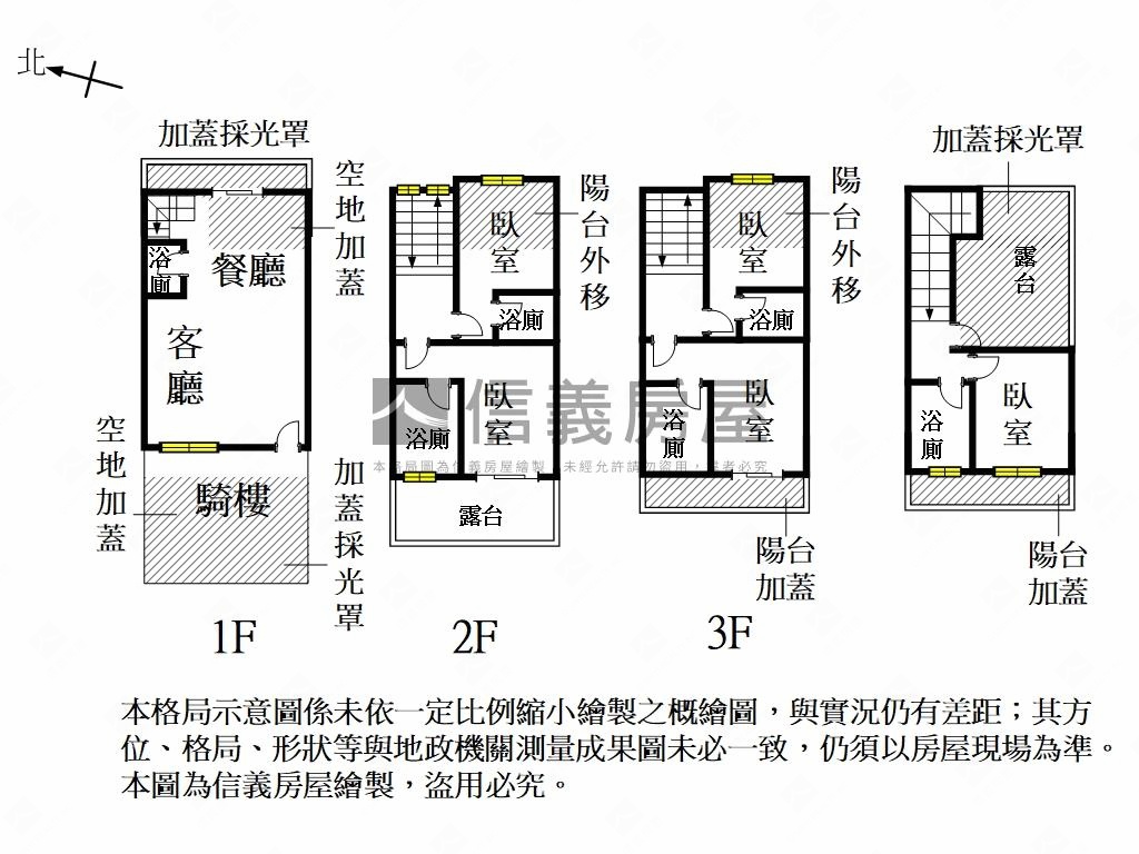 近南科間間套房傳統美墅房屋室內格局與周邊環境