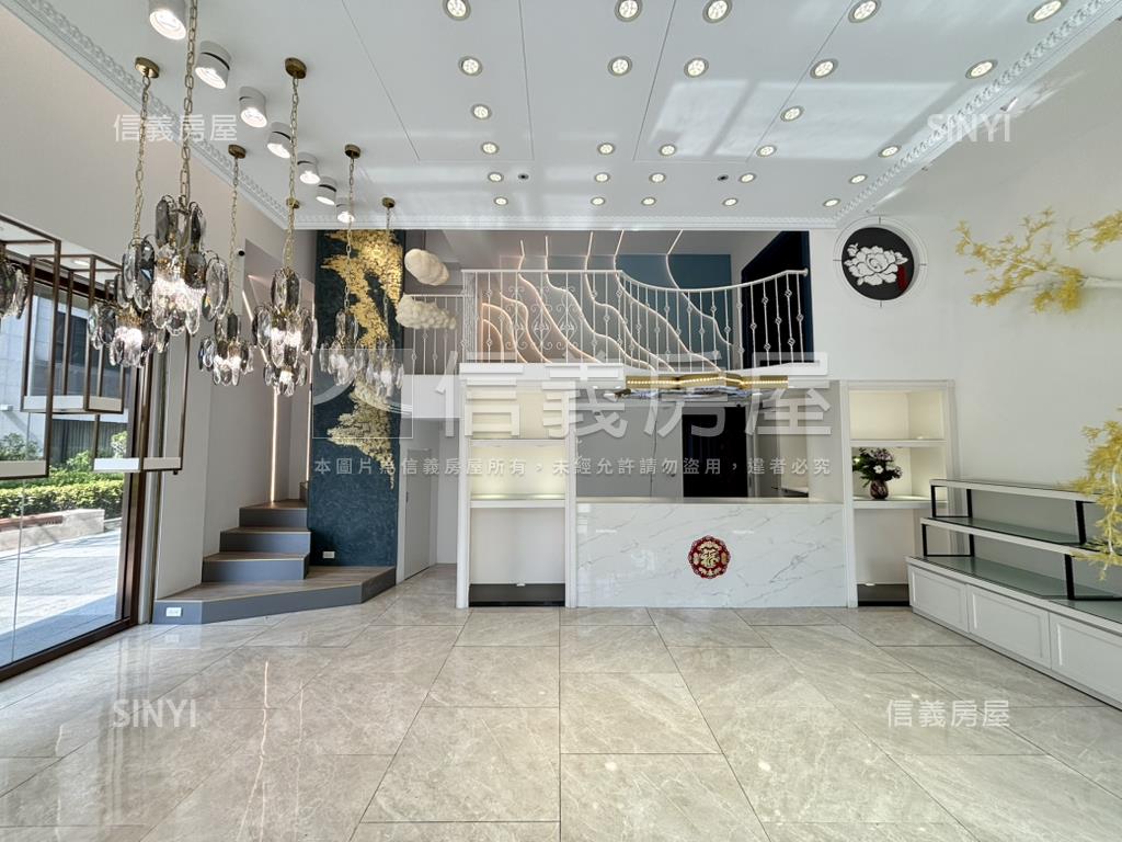 遠雄大面寬三角窗金鑽店面房屋室內格局與周邊環境