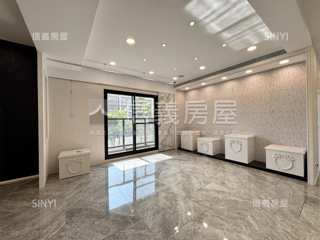 遠雄大面寬三角窗金鑽店面房屋室內格局與周邊環境