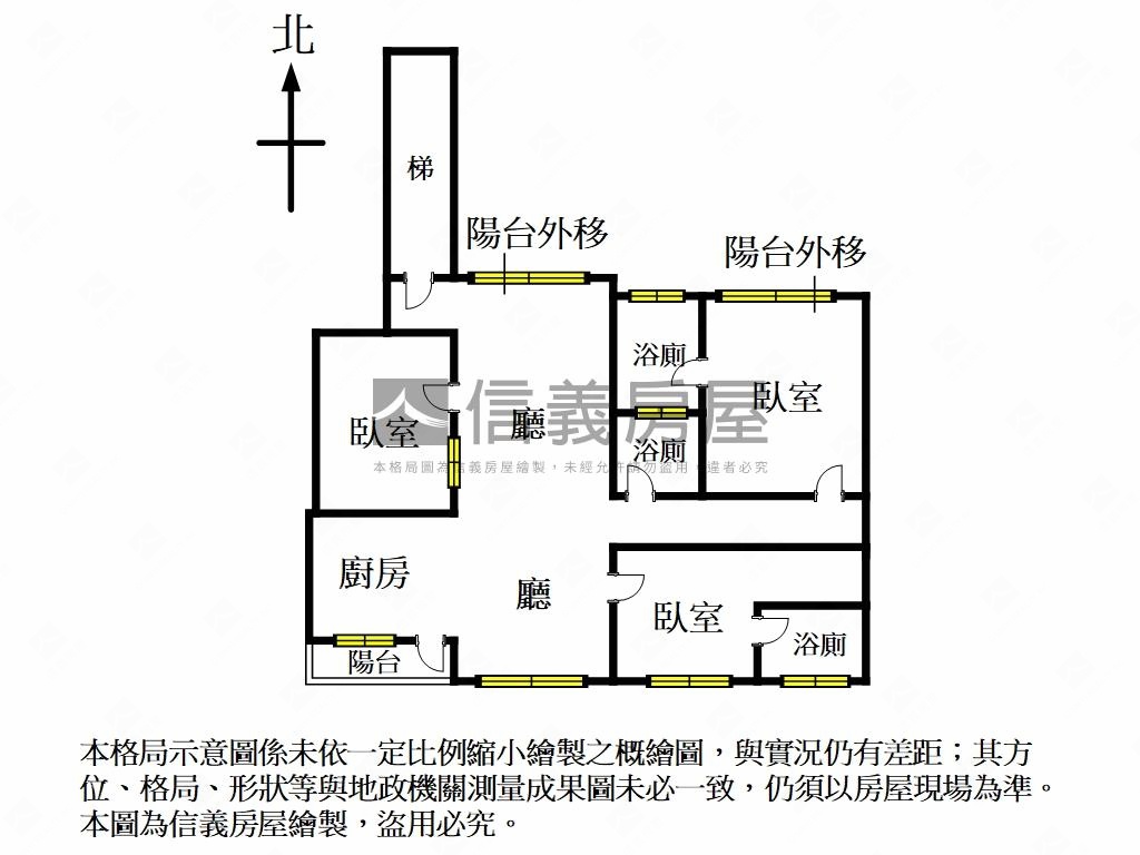 龍江長門大樓房屋室內格局與周邊環境