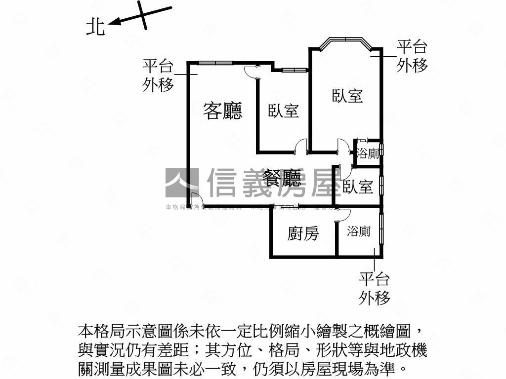 大城一樓面中庭美屋房屋室內格局與周邊環境