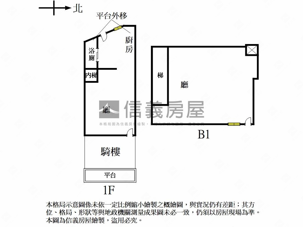 【重南】正馬路林蔭金店房屋室內格局與周邊環境