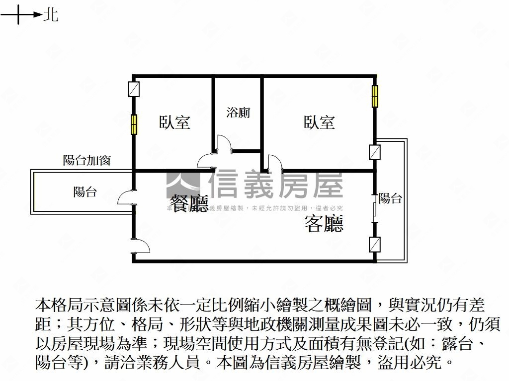 地中海小資兩房屬於你的家房屋室內格局與周邊環境