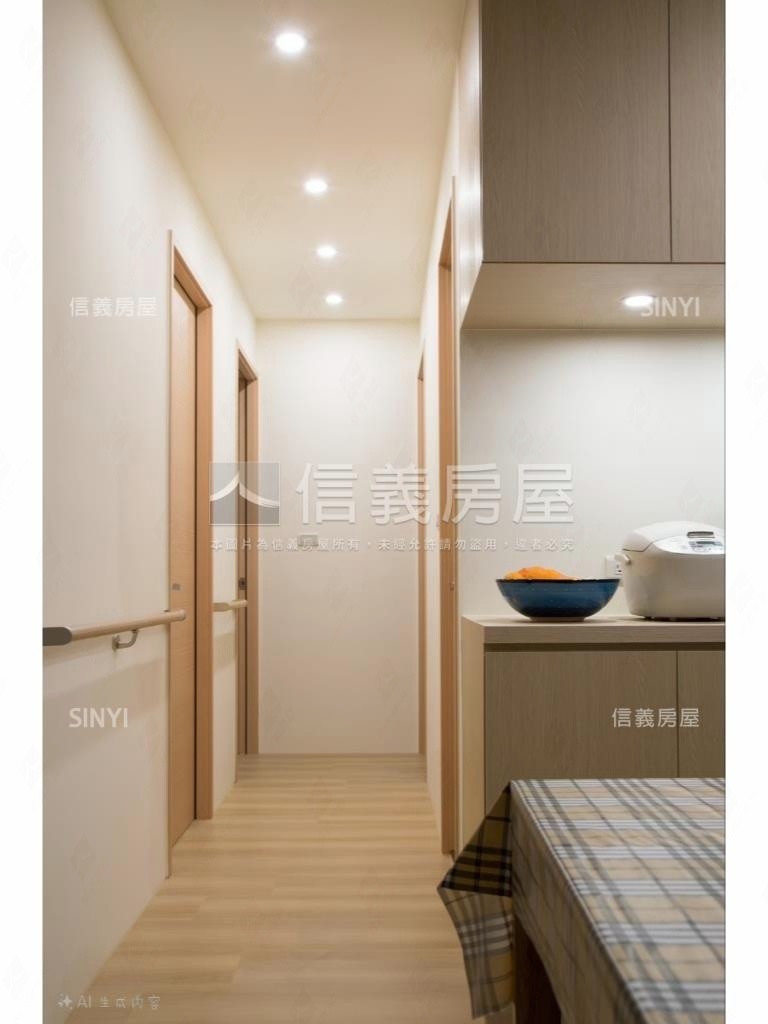 春城愛三房露臺車位房屋室內格局與周邊環境