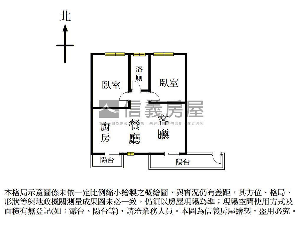 低總價近捷運五期漂亮兩房房屋室內格局與周邊環境