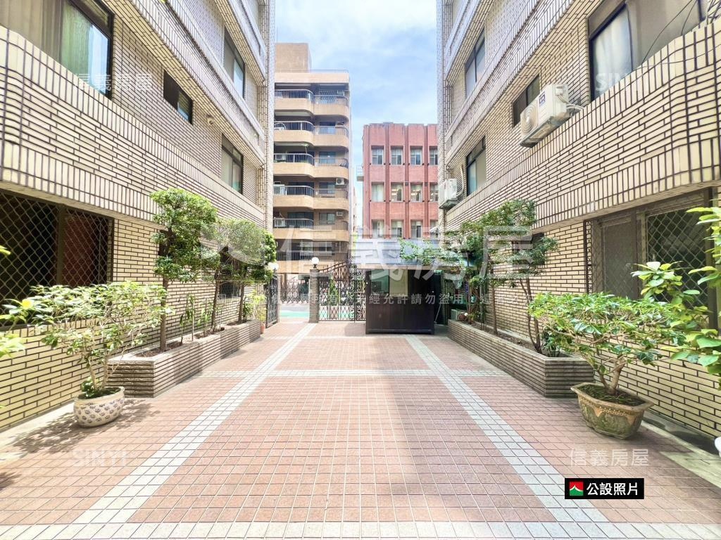 大安台大溫州中庭管理坡平房屋室內格局與周邊環境