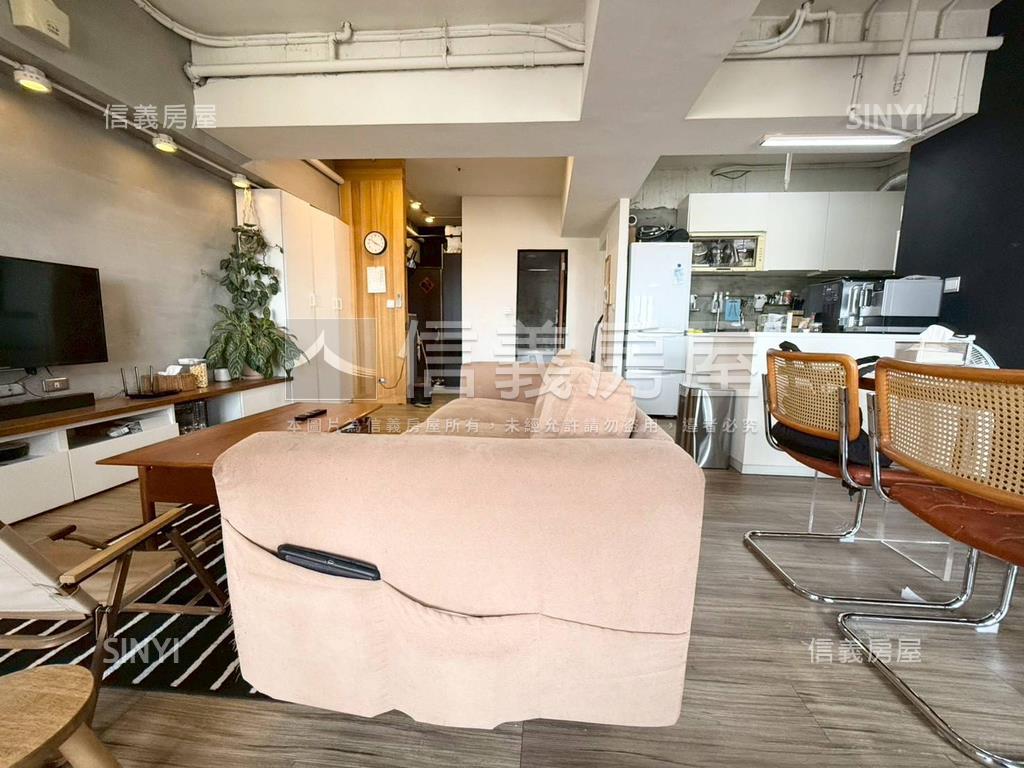 凱撒工業風大兩房平車房屋室內格局與周邊環境