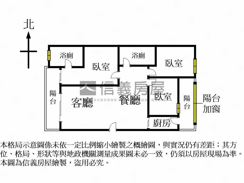頭家學區精裝三房Ｂ１平車房屋室內格局與周邊環境