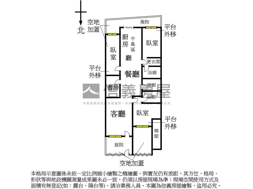 漫活天母車庫一樓房屋室內格局與周邊環境