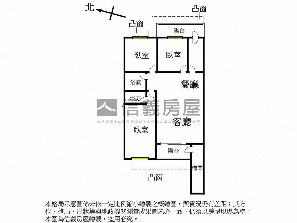 近未來捷運站三樓美寓房屋室內格局與周邊環境