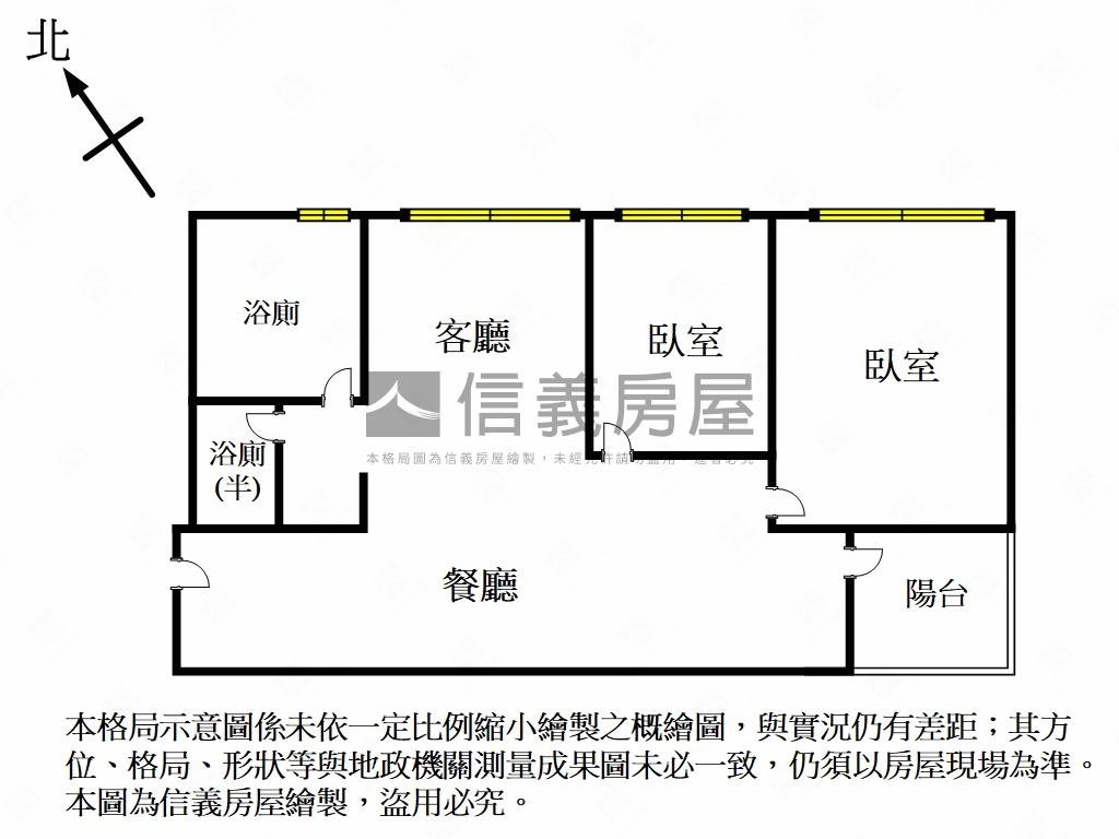 宏盛心中央兩房樹梢美屋房屋室內格局與周邊環境