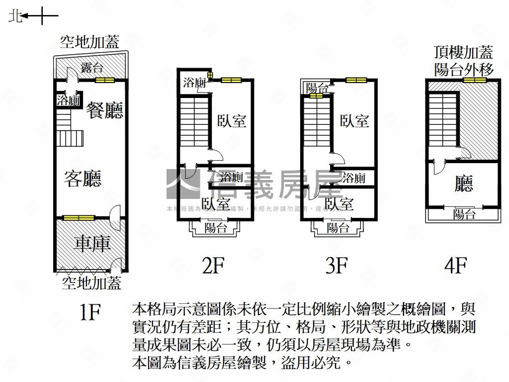 臺邦傳統雙車墅房屋室內格局與周邊環境