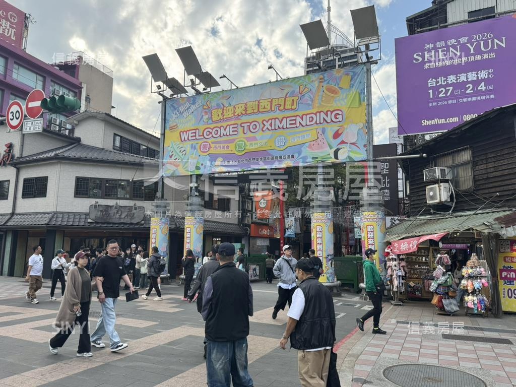 西門町黃金店面房屋室內格局與周邊環境