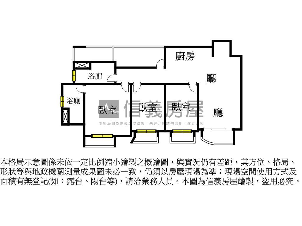 立人學區聚富朗朗１０Ｆ房屋室內格局與周邊環境