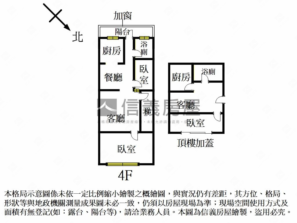 民生路美寓房屋室內格局與周邊環境