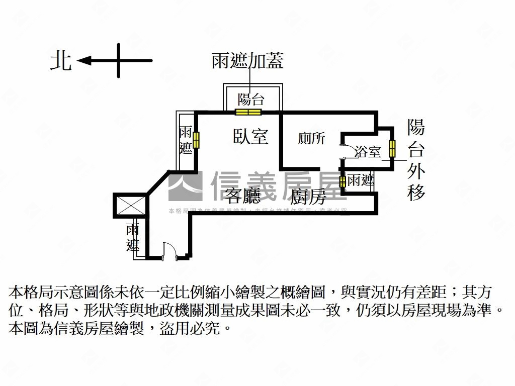 敦北圓頂＊挑高邊間捷運房屋室內格局與周邊環境