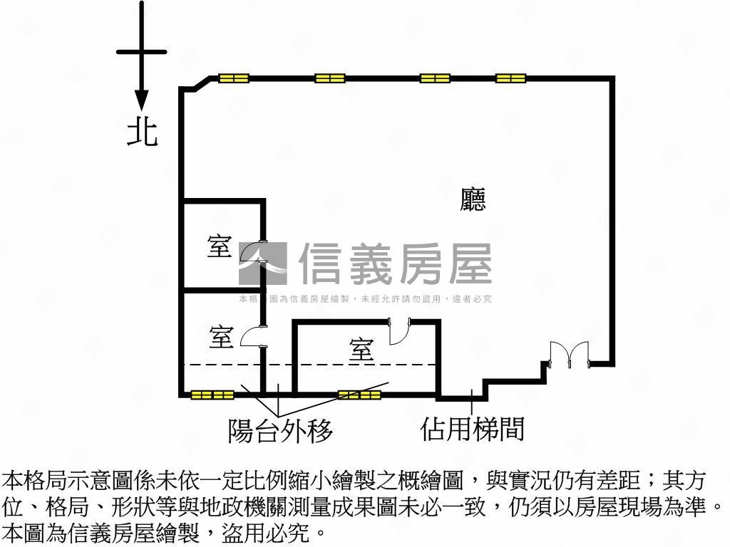 近勤美公益路辦公室房屋室內格局與周邊環境