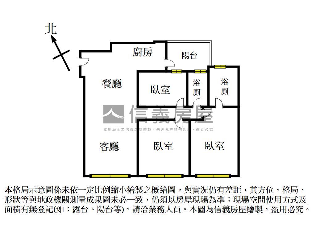 高鐵區－馥御全新三房房屋室內格局與周邊環境