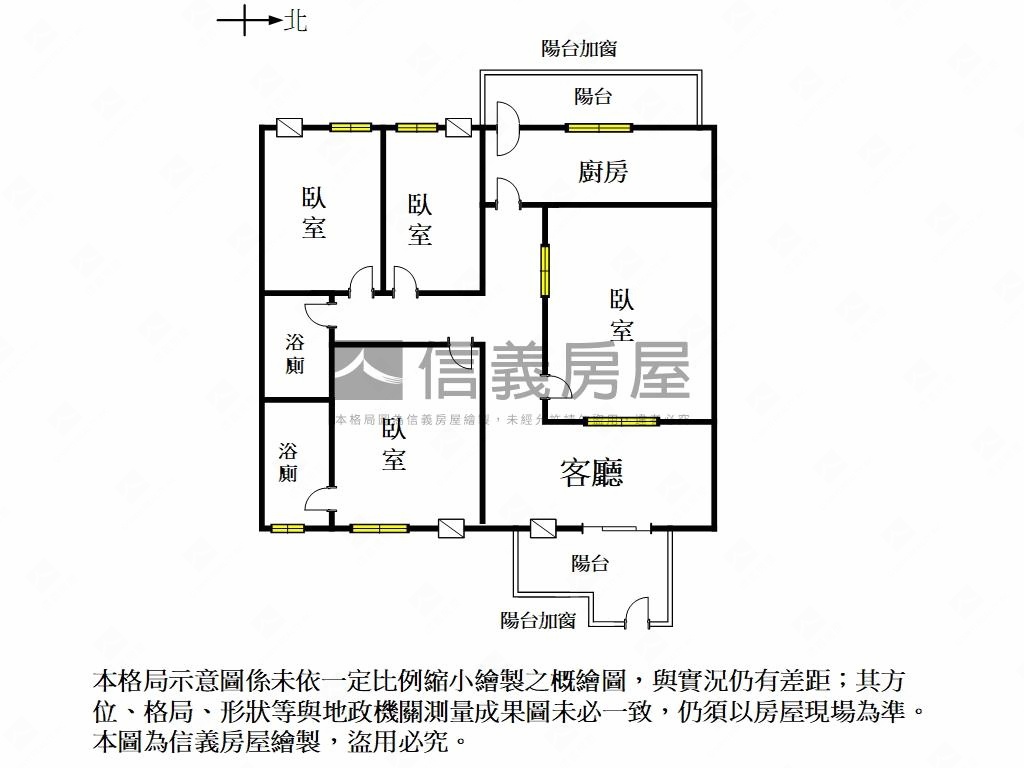 大道新城˙景觀３＋１房Ａ房屋室內格局與周邊環境