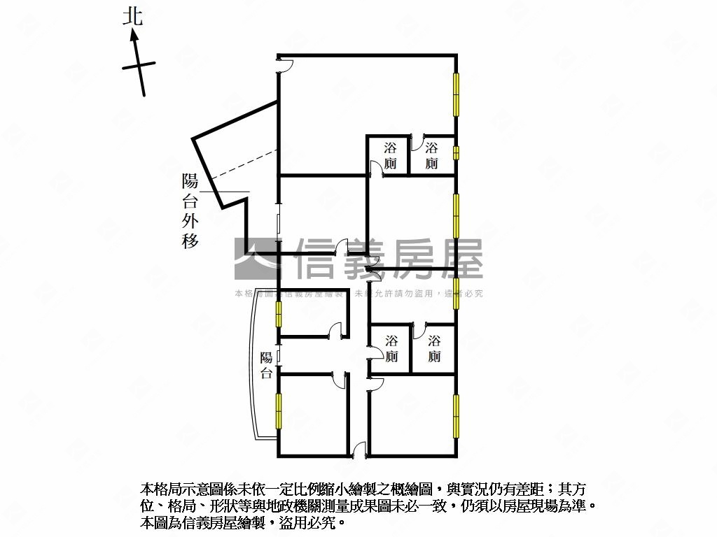 長榮京華雙併大空間房屋室內格局與周邊環境