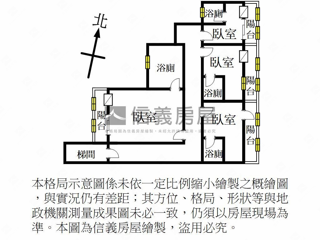 元化路收租四套房房屋室內格局與周邊環境