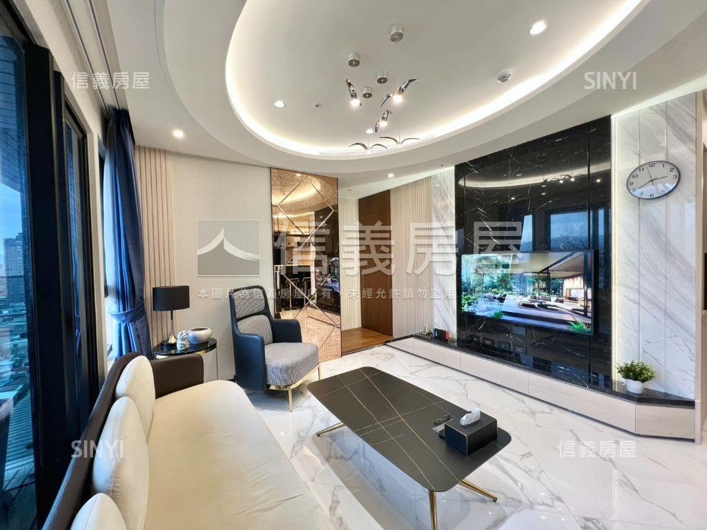 高級裝潢兩房兩位平面車位房屋室內格局與周邊環境