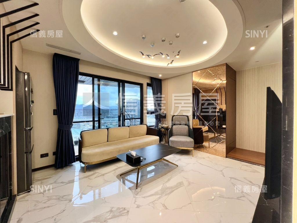 高級裝潢兩房兩位平面車位房屋室內格局與周邊環境