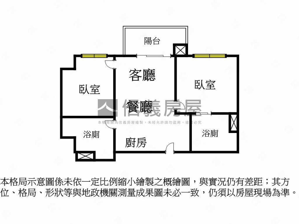 揚昇君悅景觀二房車位房屋室內格局與周邊環境