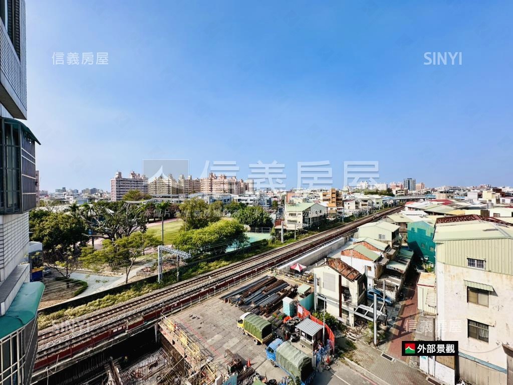 長榮新城邊間三房平車房屋室內格局與周邊環境