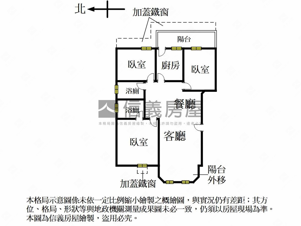溫馨台北米蘭３房車位房屋室內格局與周邊環境