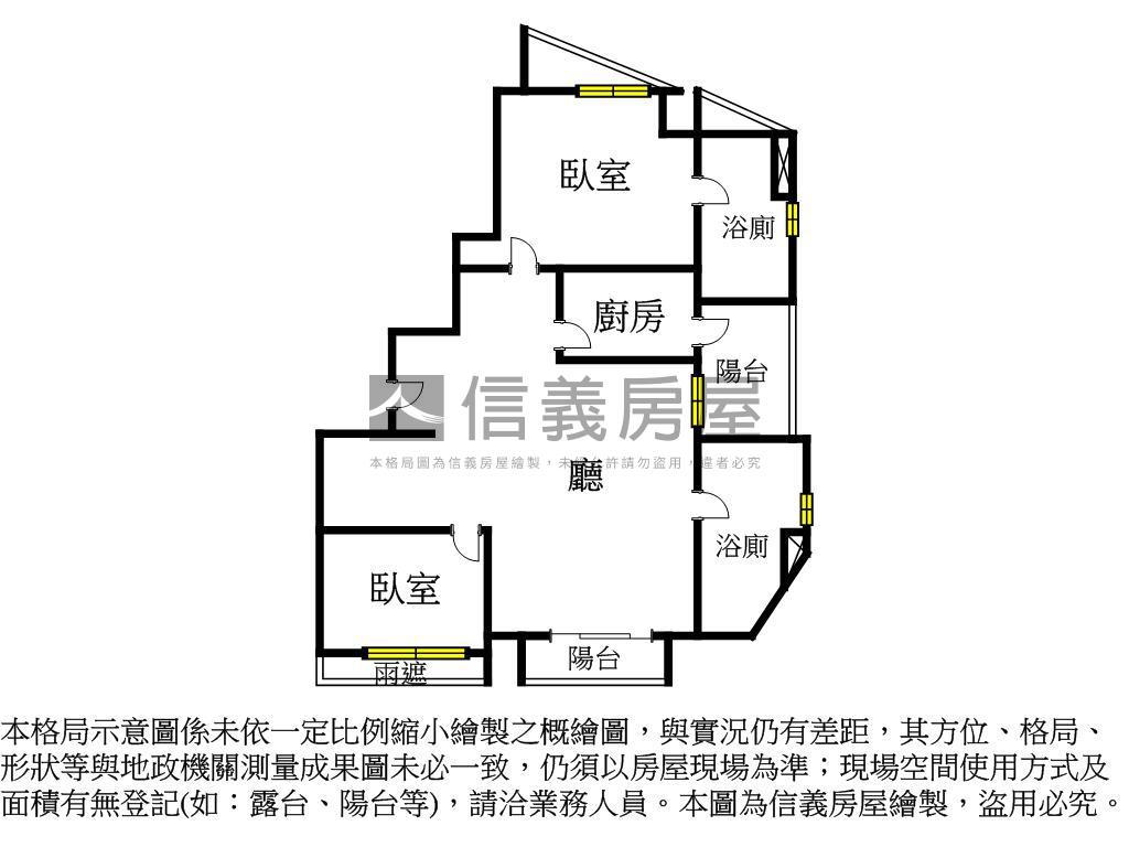敦南竣９樓房屋室內格局與周邊環境