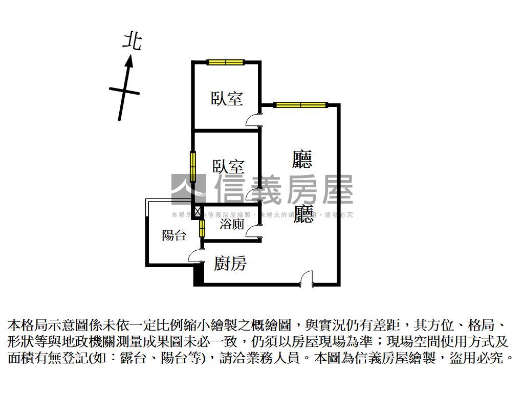 青城之愛３‧全新兩房車位房屋室內格局與周邊環境
