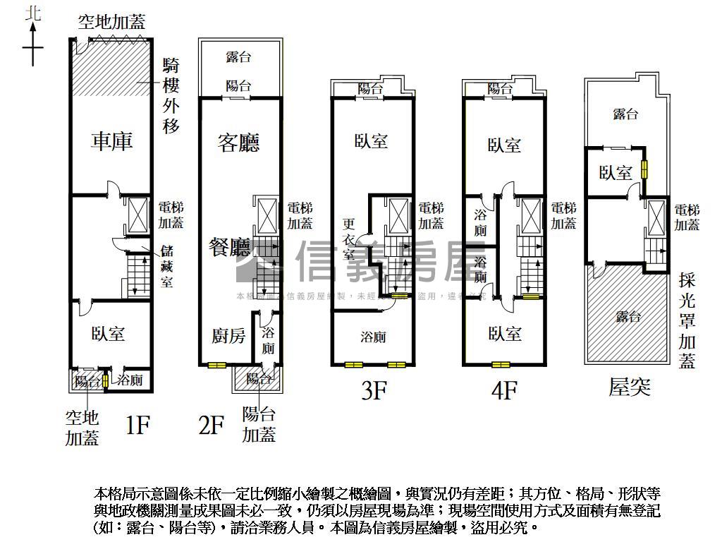 稀有面育平公園獨棟透天房屋室內格局與周邊環境