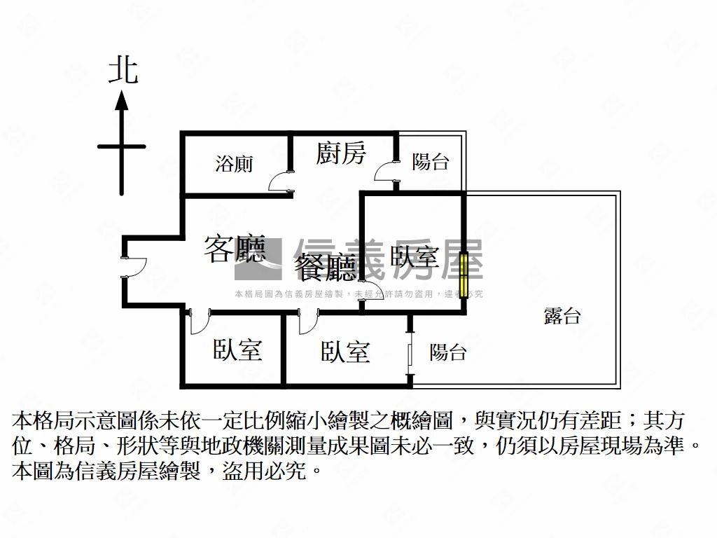 副都心雙橡園稀有露臺戶房屋室內格局與周邊環境