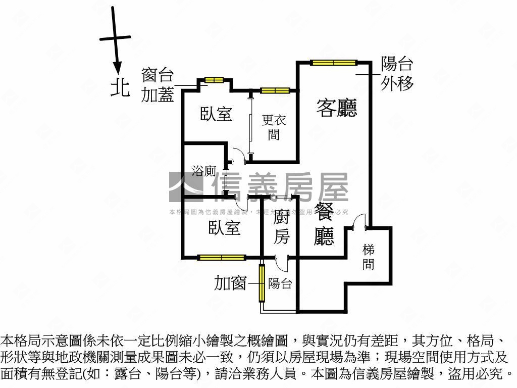 【龍邸中國·Ｂ·兩房】房屋室內格局與周邊環境