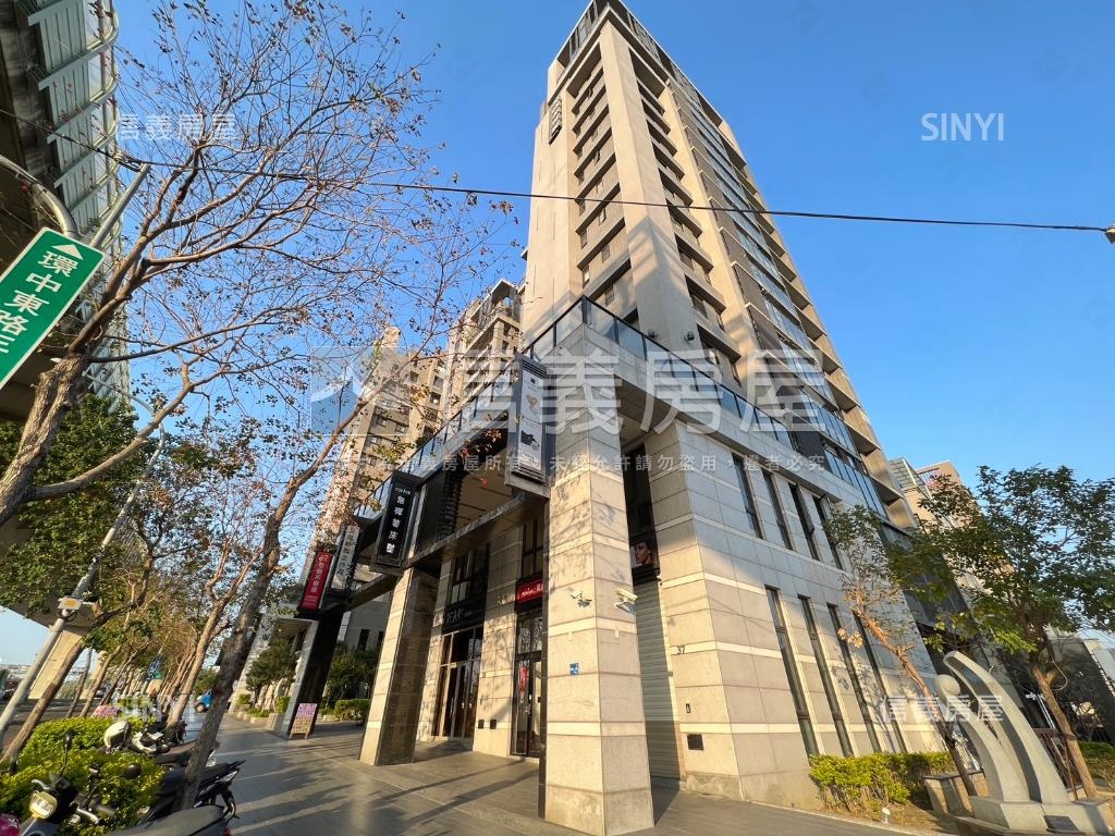 酷天青硯霸氣邊間店面房屋室內格局與周邊環境